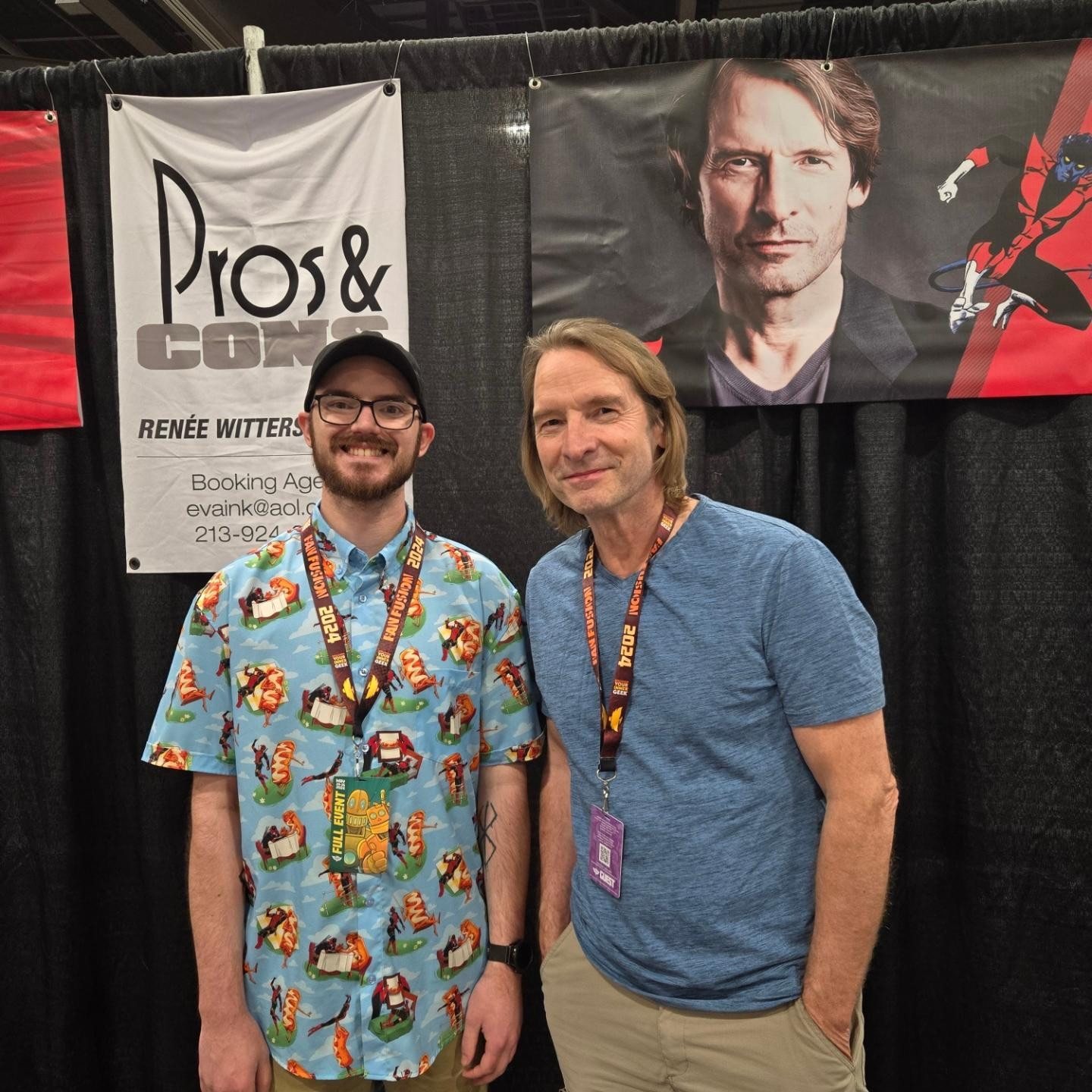 Damon at Fan Fusion 2024